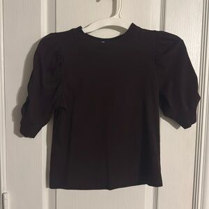 Frame Burgundy Frankie Tee